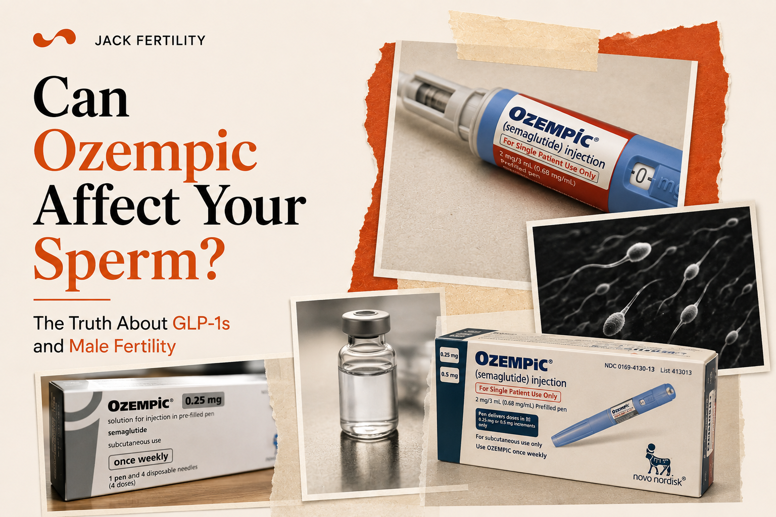 Can Ozempic Affect Your Sperm? The Truth About GLP-1s and Male Fertility